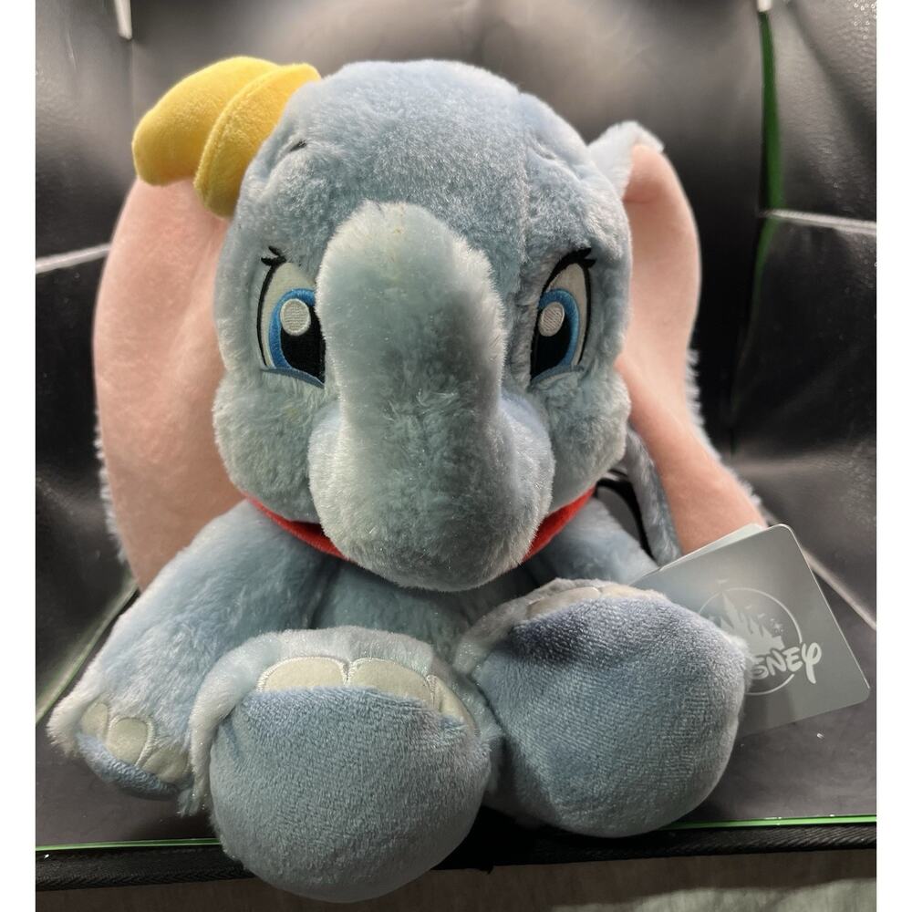 NWT Disney Store Parks Super Soft Dumbo Plush Toy 10”